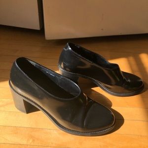 COS Genuine Leather Black Heel